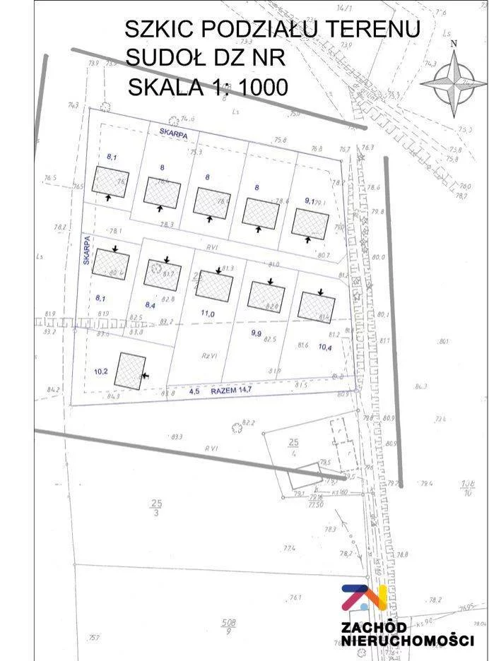 Działka 11 800,00 m², oferta nr , 33550227, Sudoł