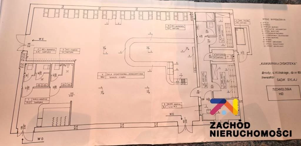 Lokal użytkowy 233,00 m², oferta nr , 161950227, Brody