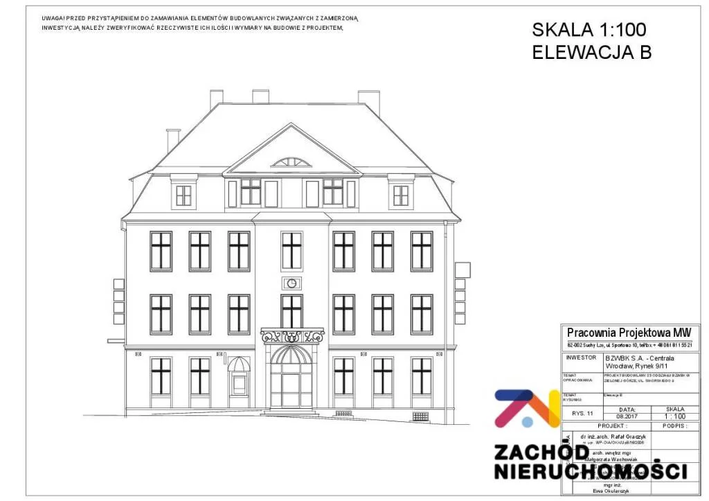 Lokal użytkowy 280,00 m², oferta nr , 152870227, Zielona Góra, Generała Sikorskiego