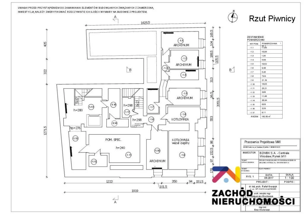 Lokal użytkowy 280,00 m², oferta nr , 152870227, Zielona Góra, Generała Sikorskiego