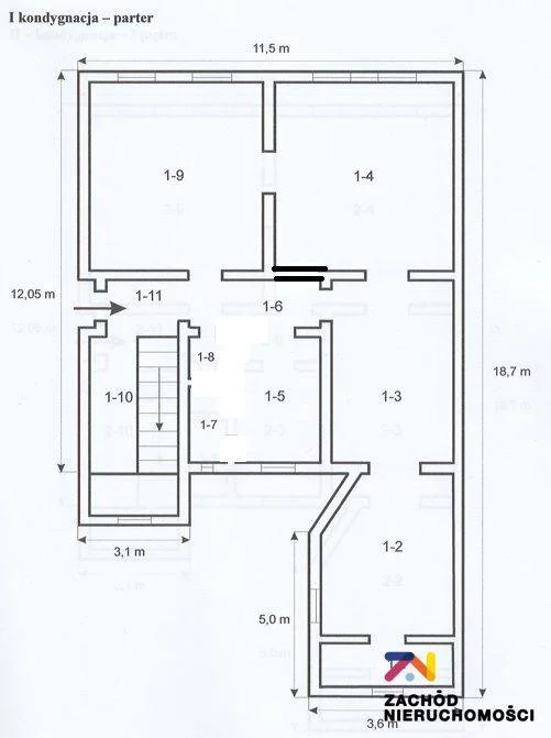 Biuro 323,00 m², oferta nr , 161640227, Zielona Góra