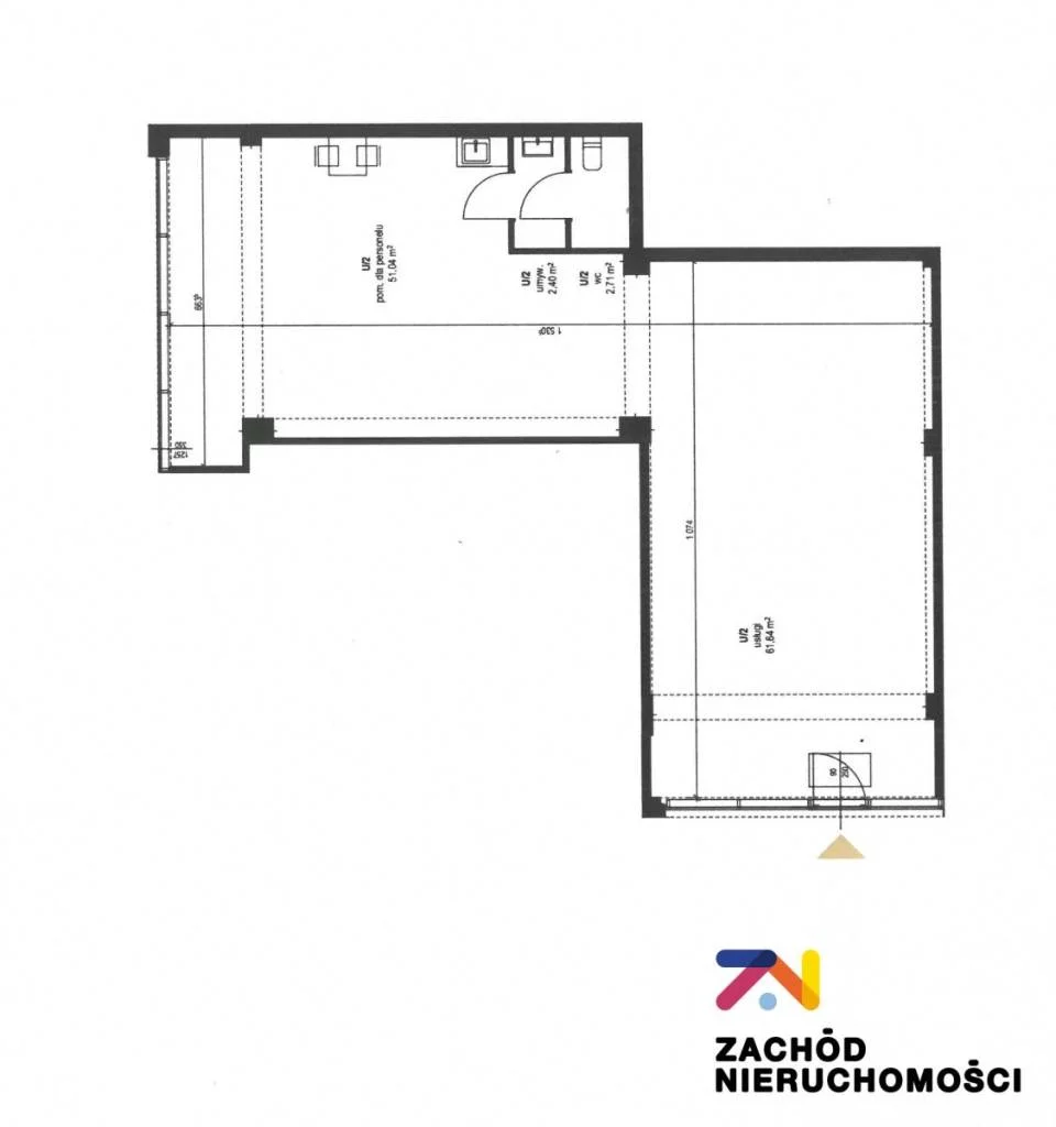 Lokal użytkowy 116,00 m², oferta nr , 154600227, Zielona Góra