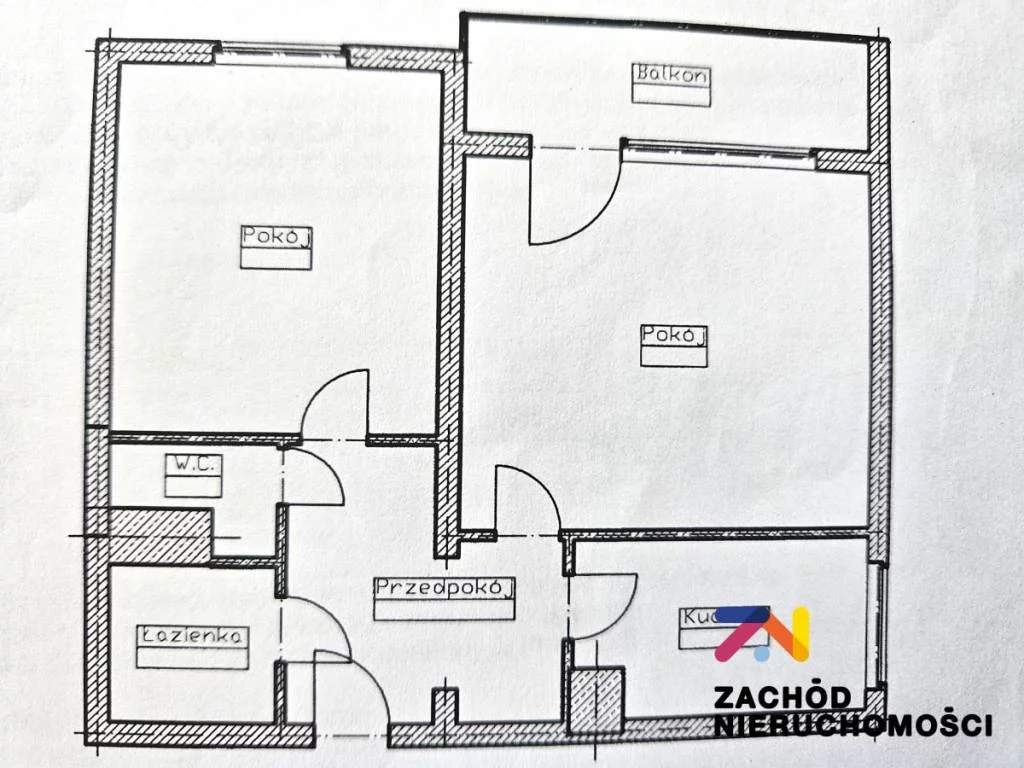 2 pokoje, mieszkanie 50,90 m², piętro 9, oferta nr , 154020227, Zielona Góra, Osiedle Słoneczne
