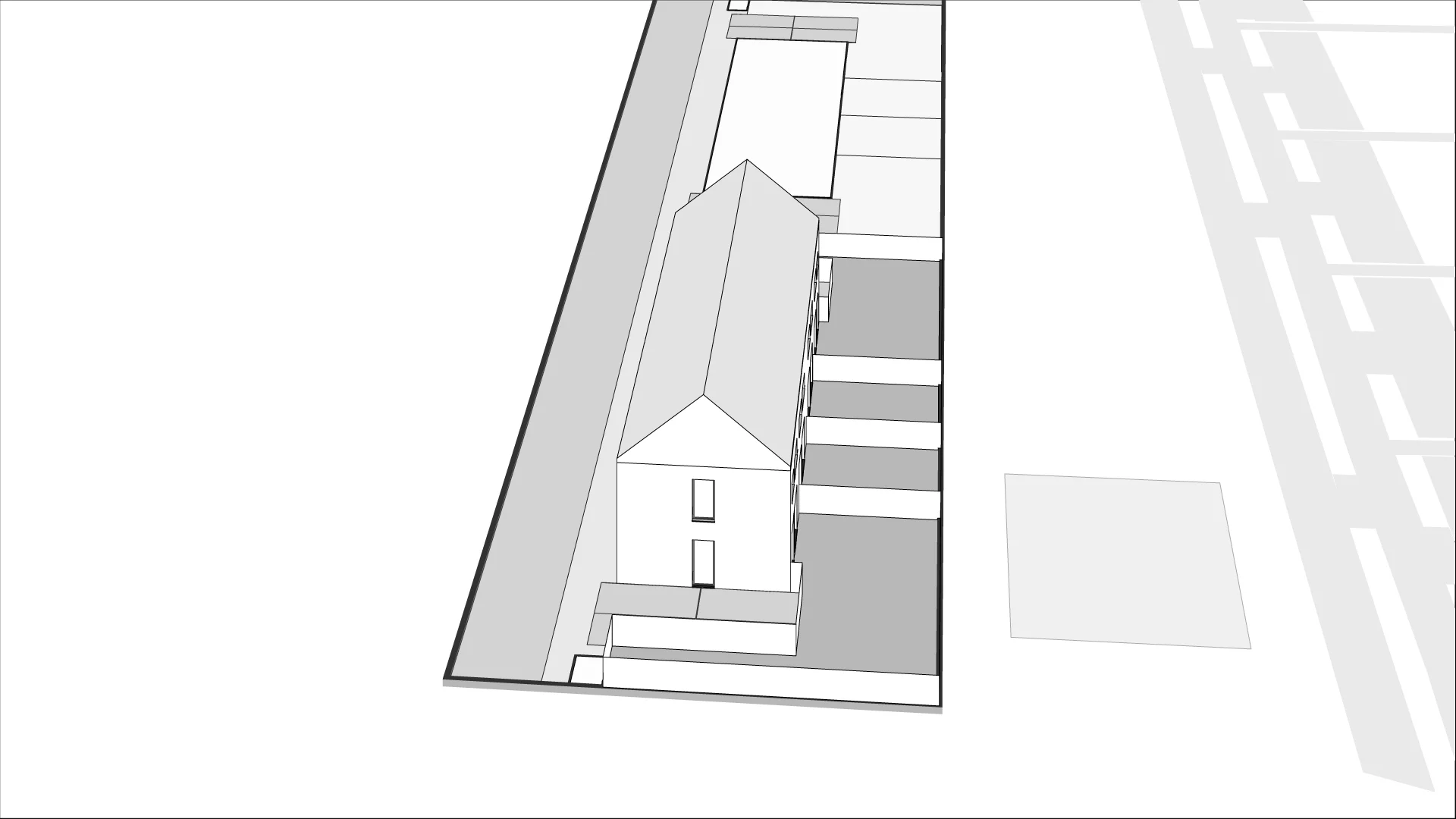 Wirtualna makieta 3D domu 90.9 m², B1