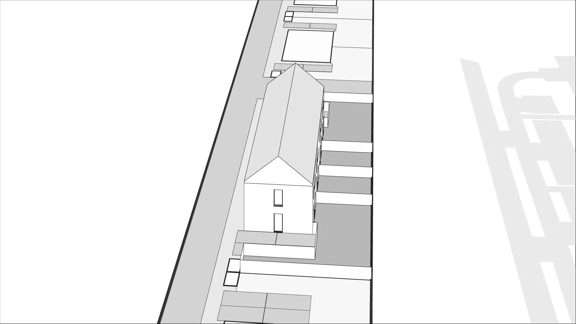 Wirtualna makieta 3D domu 90.9 m², D1