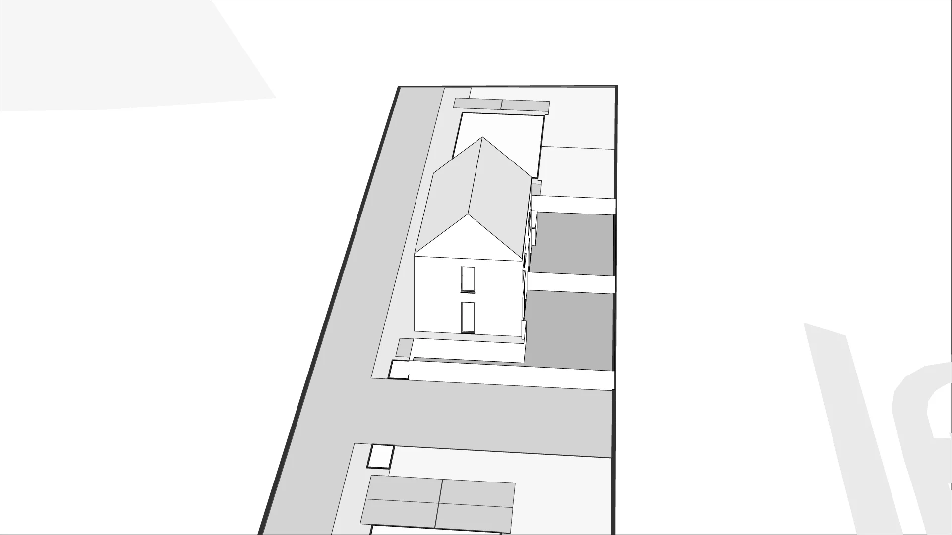 Wirtualna makieta 3D domu 90.9 m², E2
