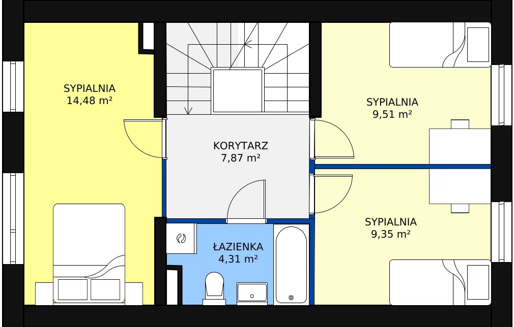 4 pokoje, mieszkanie 89,95 m², parter, oferta nr 1A/3, Budziwojska 3, Rzeszów, Budziwój, ul. Budziwojska 3