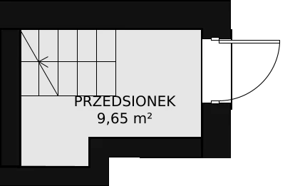 Mieszkanie 54,53 m², piętro 1, oferta nr 1B/5b, Budziwojska 3, Rzeszów, Budziwój, ul. Budziwojska 3