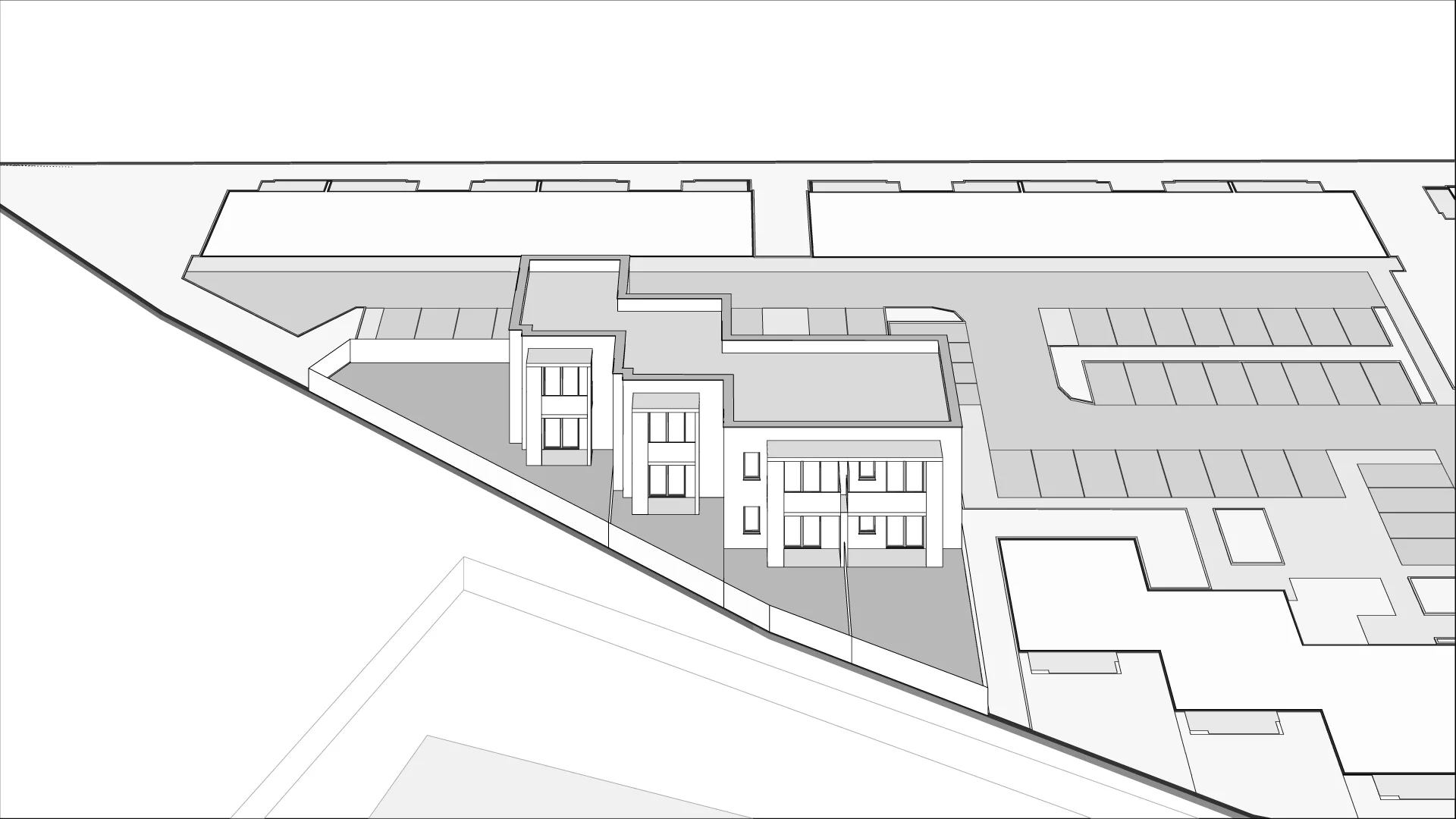 Wirtualna makieta 3D mieszkania 41.79 m², 1F/2a