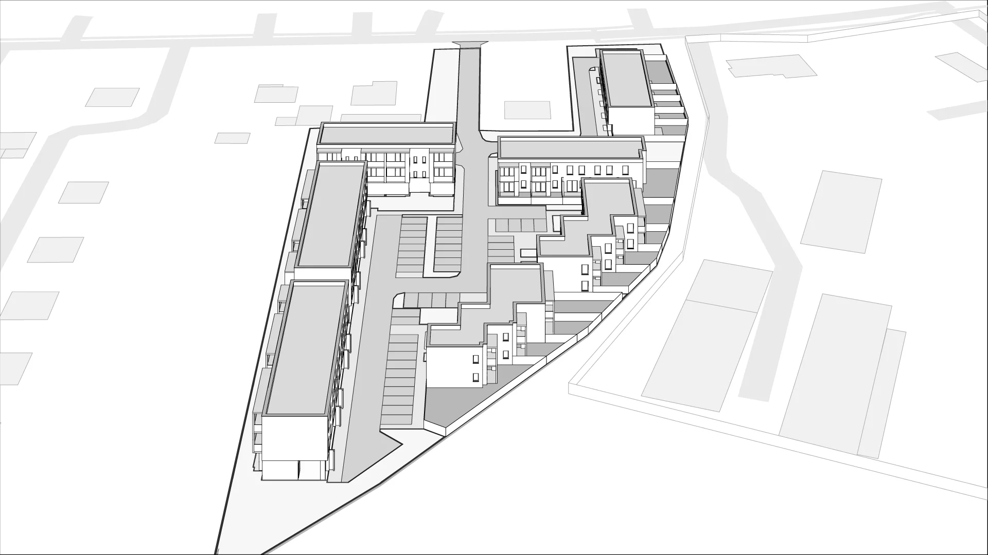 Wirtualna makieta 3D inwestycji Budziwojska 1