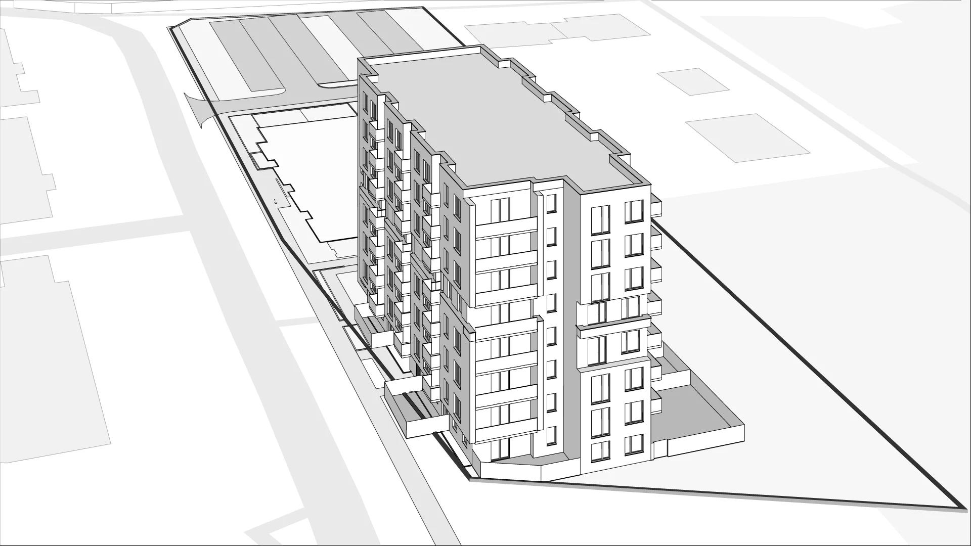 Wirtualna makieta 3D mieszkania 47.78 m², A-85