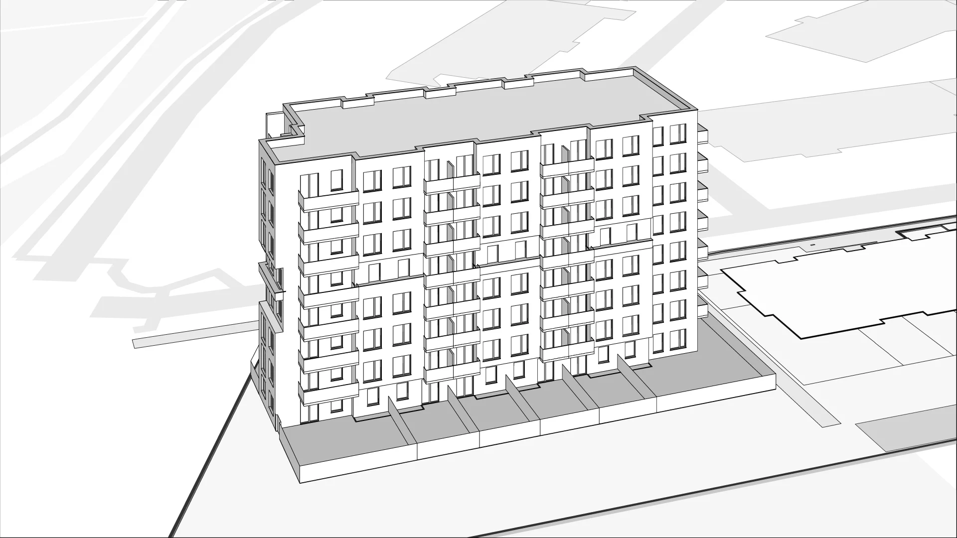 Wirtualna makieta 3D mieszkania 60.74 m², RG-A012