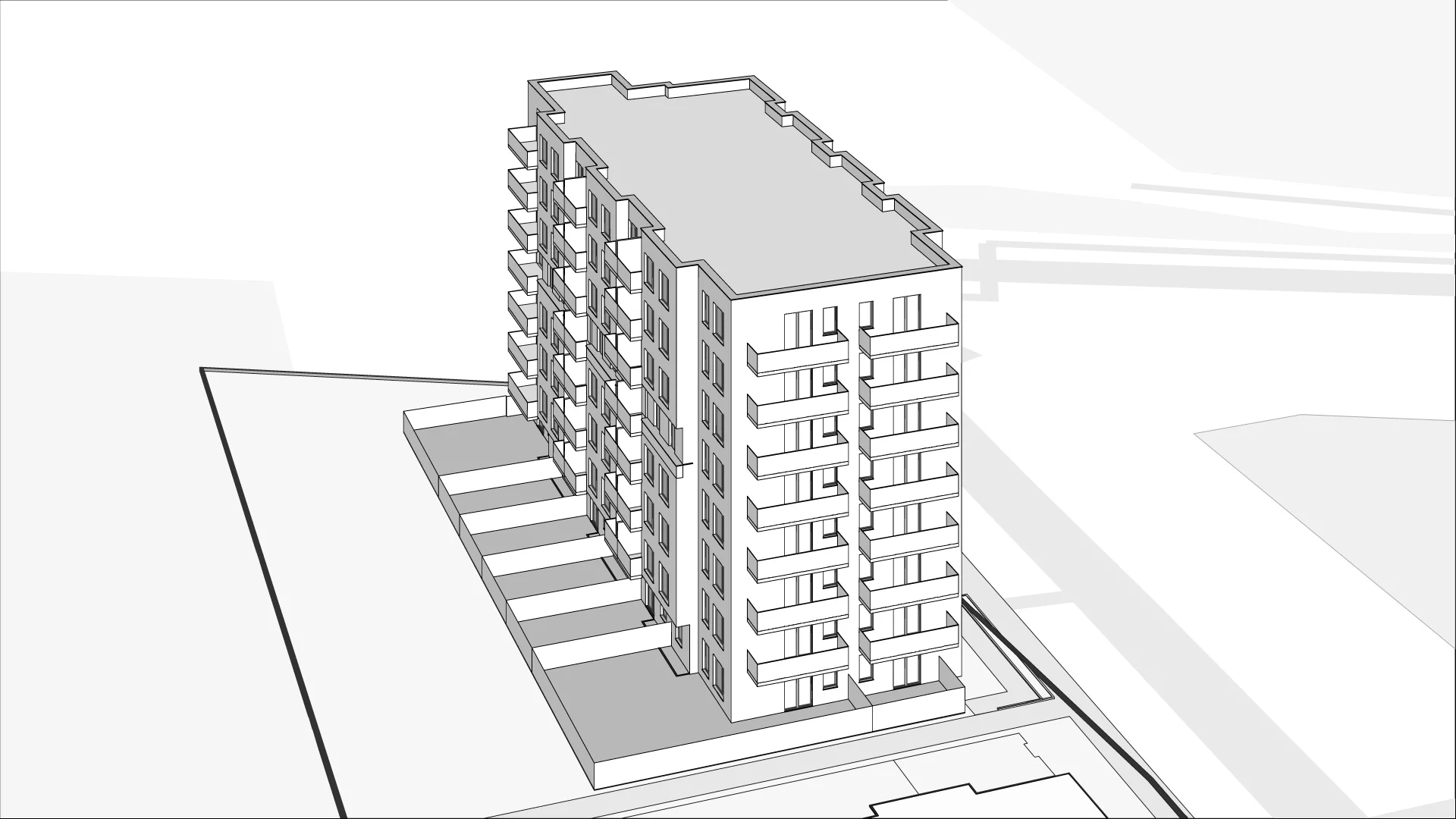 Wirtualna makieta 3D mieszkania 60.74 m², RG-A013