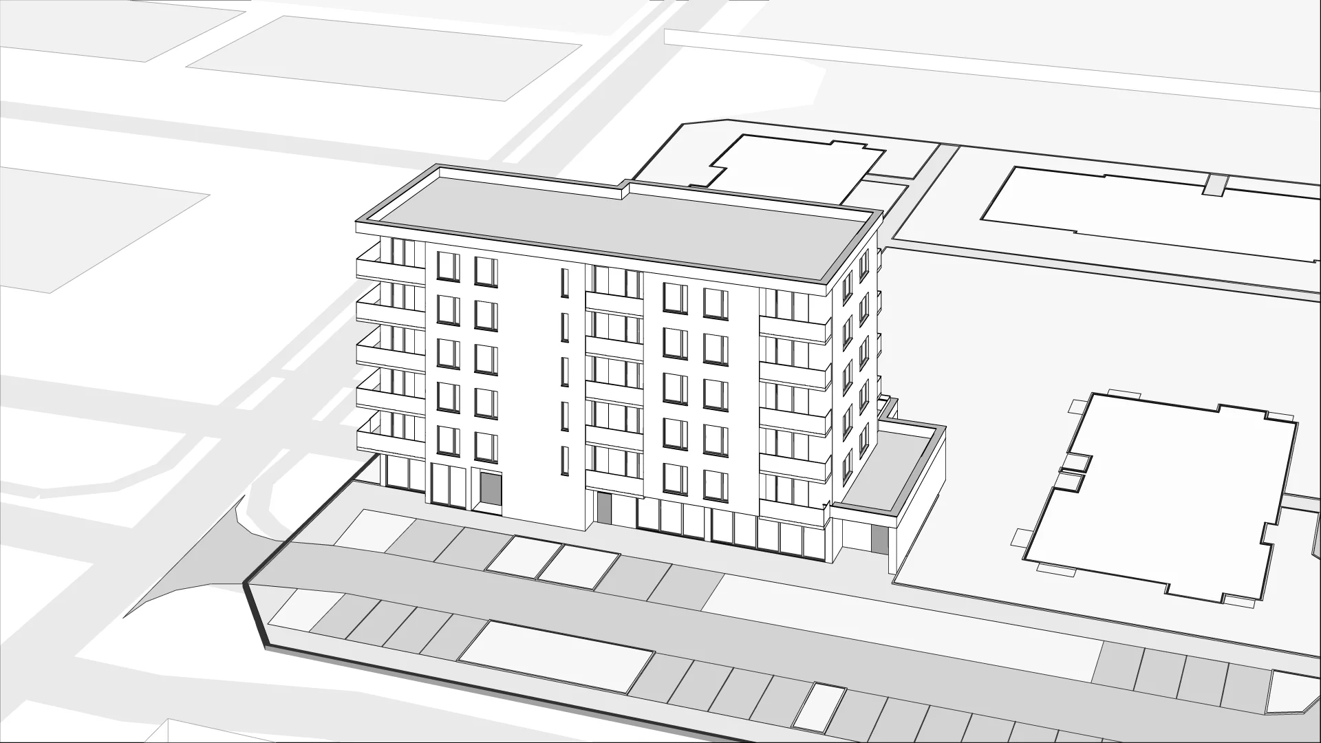 Wirtualna makieta 3D mieszkania 35.44 m², A35