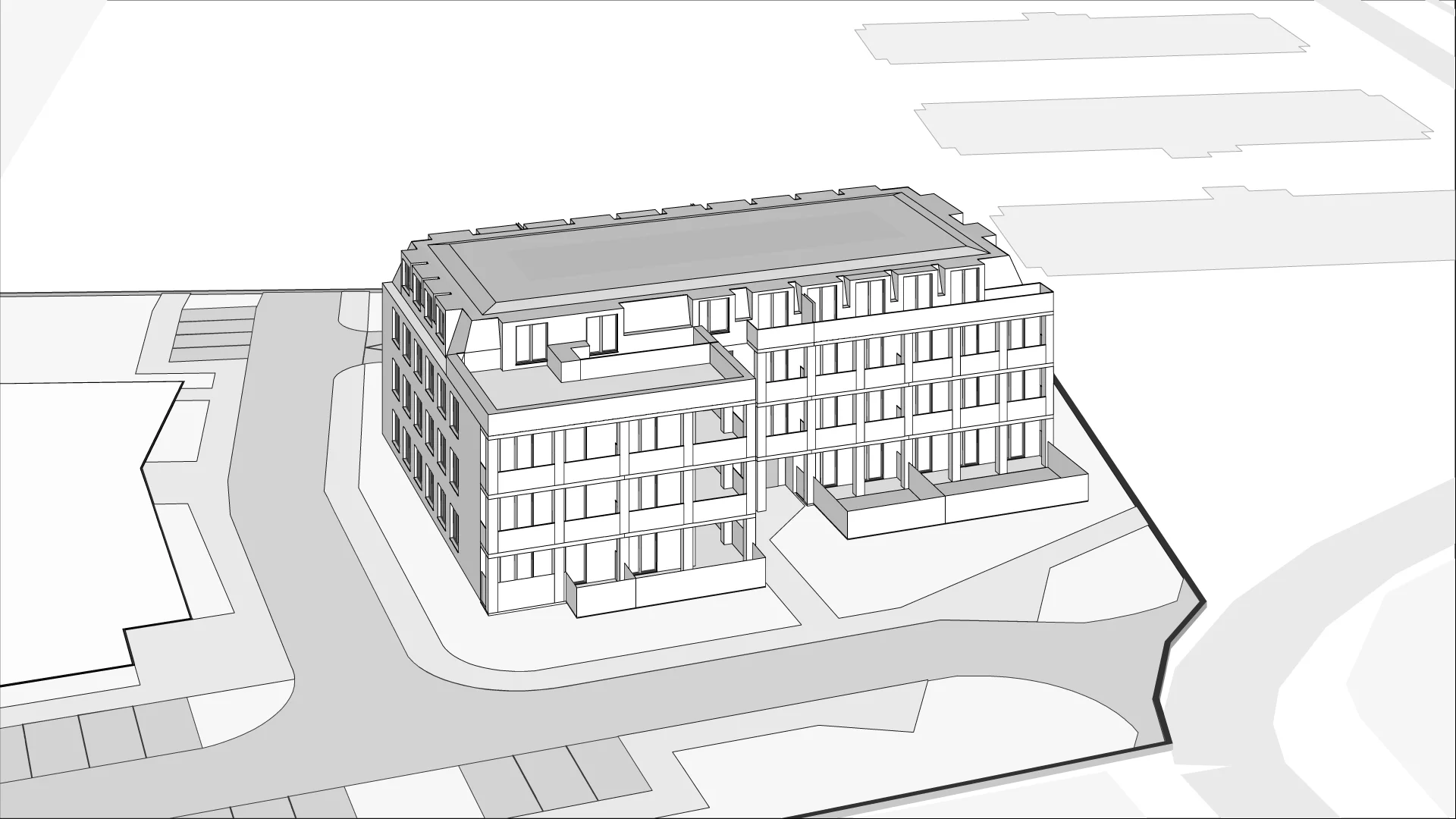 Wirtualna makieta 3D mieszkania 37.99 m², WP-29