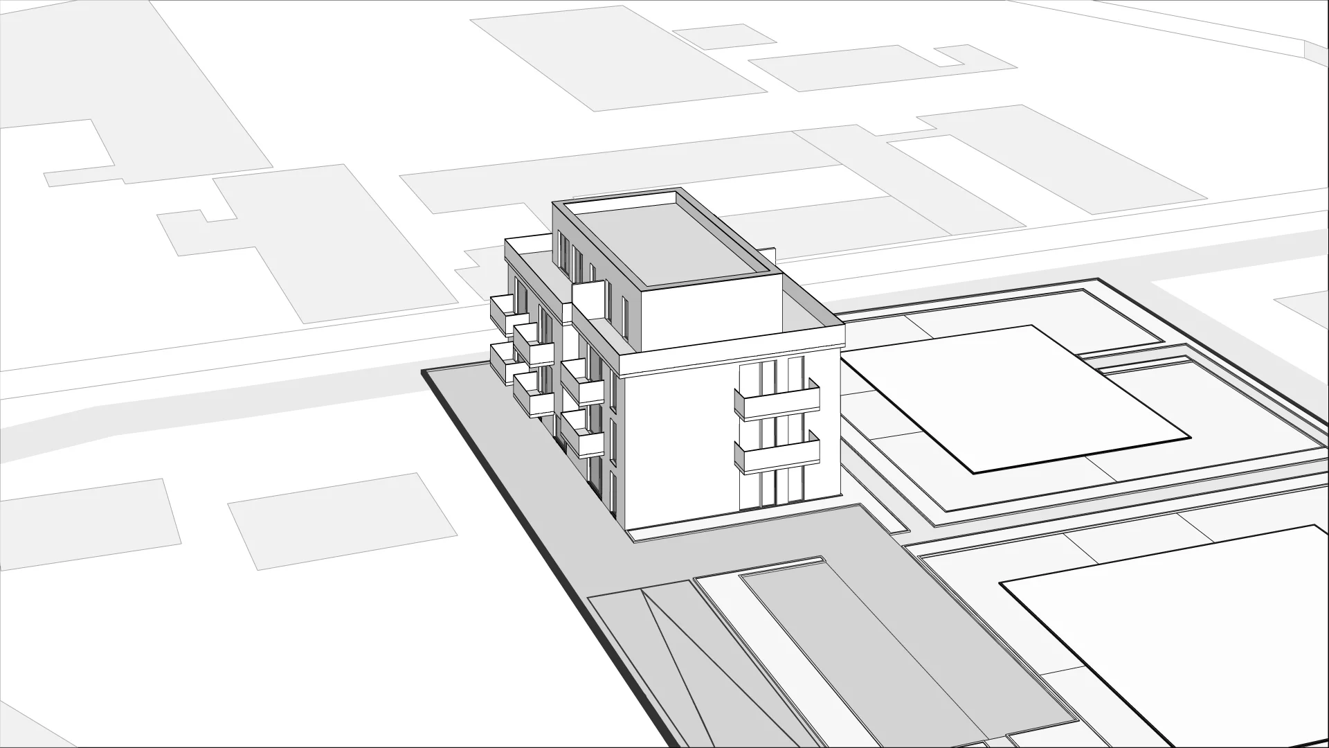 Wirtualna makieta 3D mieszkania 45.83 m², A15