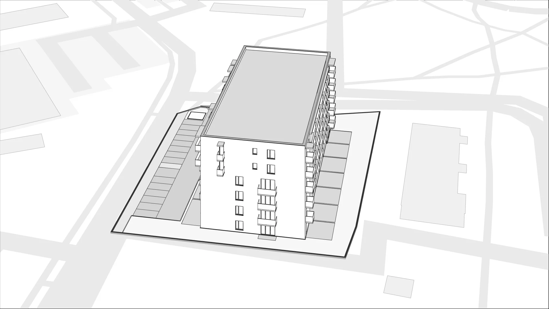 Wirtualna makieta 3D mieszkania 43.48 m², A/0/8