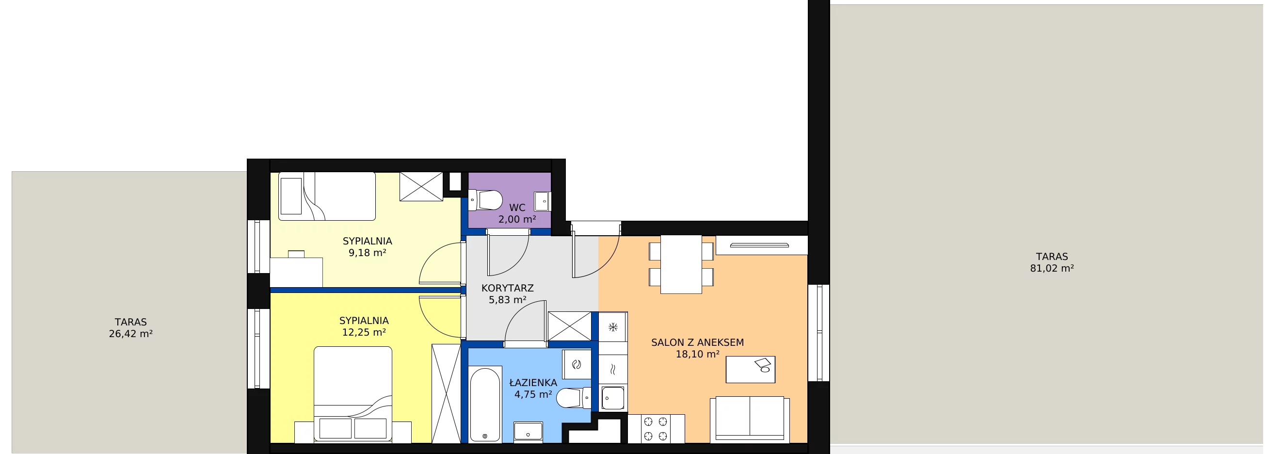 Zalety mieszkania 52.11 m², 28