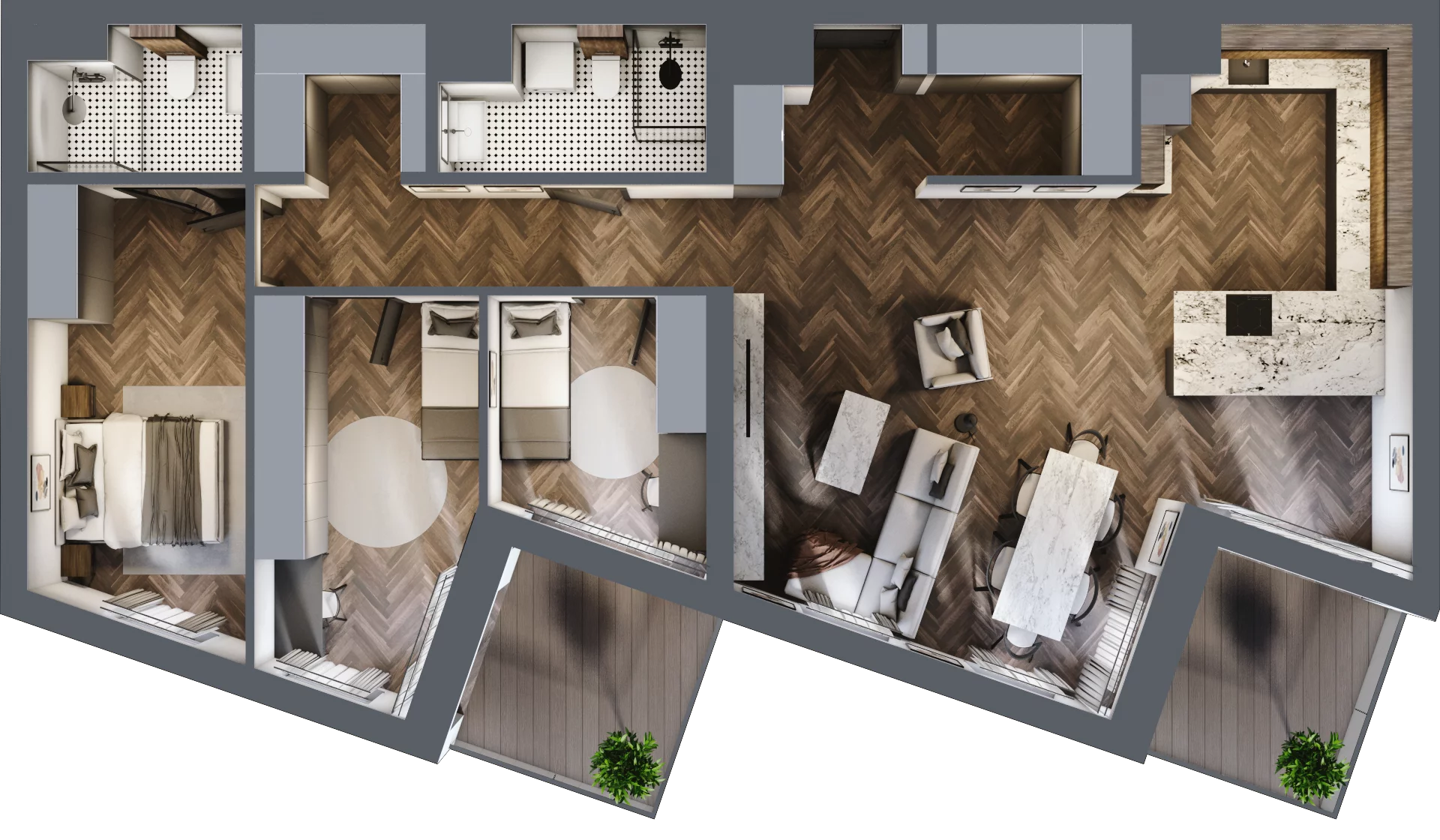 4 pokoje, apartament 109,15 m², piętro 13, oferta nr 114, Północna 31, Lublin, Śródmieście, Czechów Południowy, ul. Północna 31