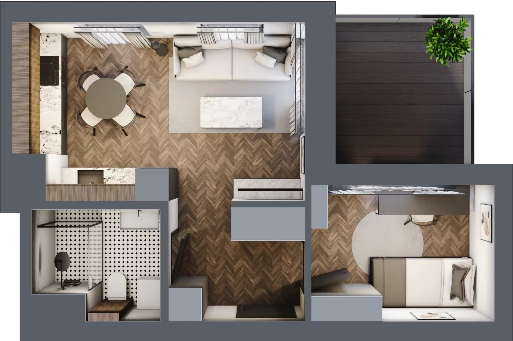 2 pokoje, apartament 33,61 m², piętro 10, oferta nr 94, Północna 31, Lublin, Śródmieście, Czechów Południowy, ul. Północna 31
