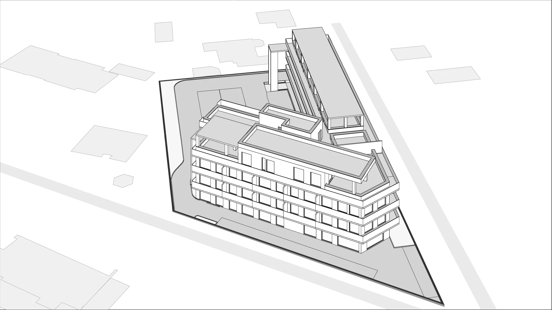 Wirtualna makieta 3D apartamentu inwestycyjnego 38.15 m², C.1.5