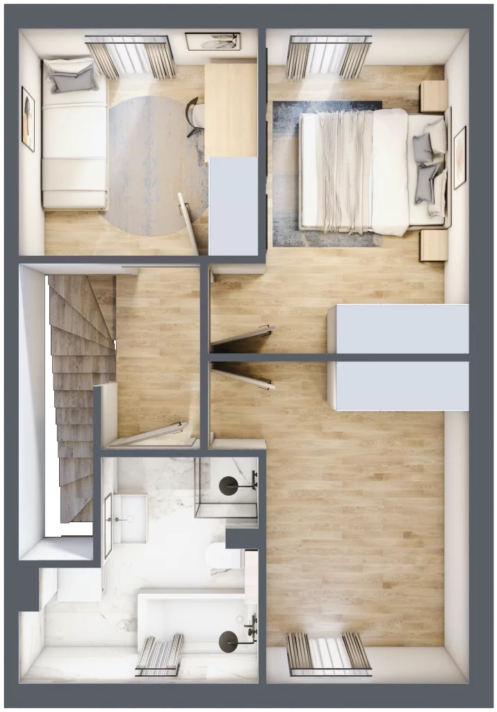 4 pokoje, mieszkanie 80,01 m², parter, oferta nr 1b, Mierzyn, ul. Długa, Mierzyn, ul. Długa