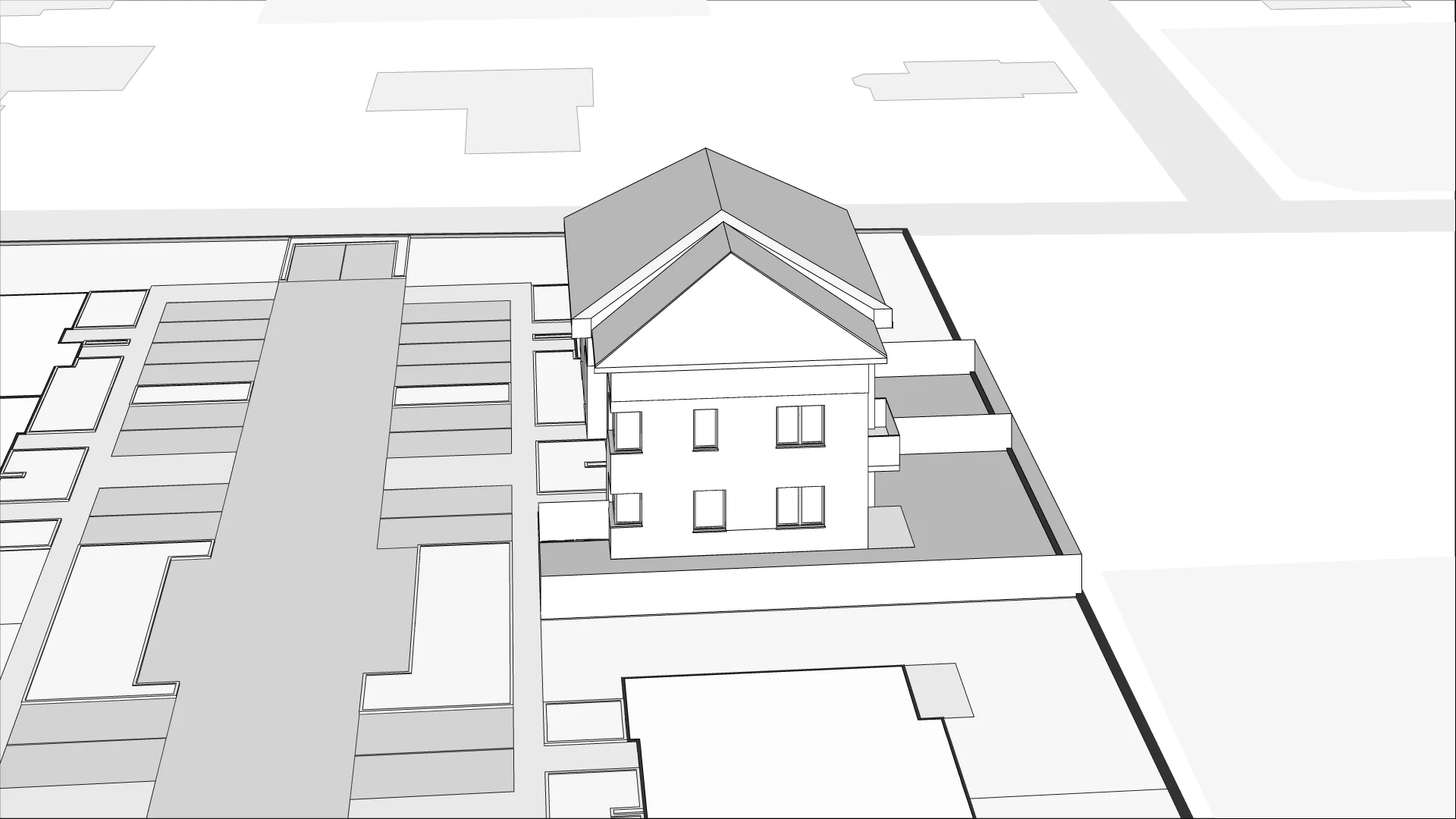 Wirtualna makieta 3D domu 123.02 m², 10D