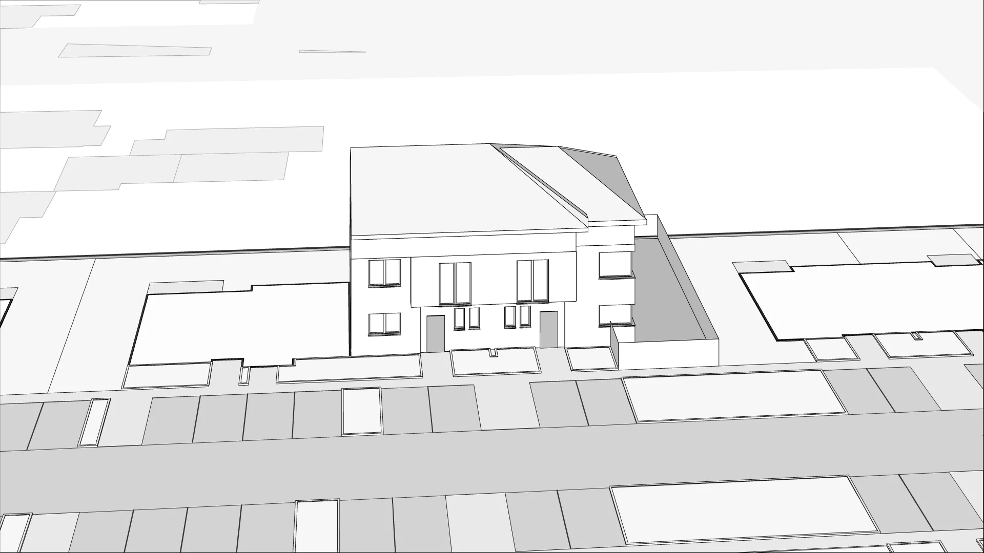 Wirtualna makieta 3D domu 123.02 m², 2C