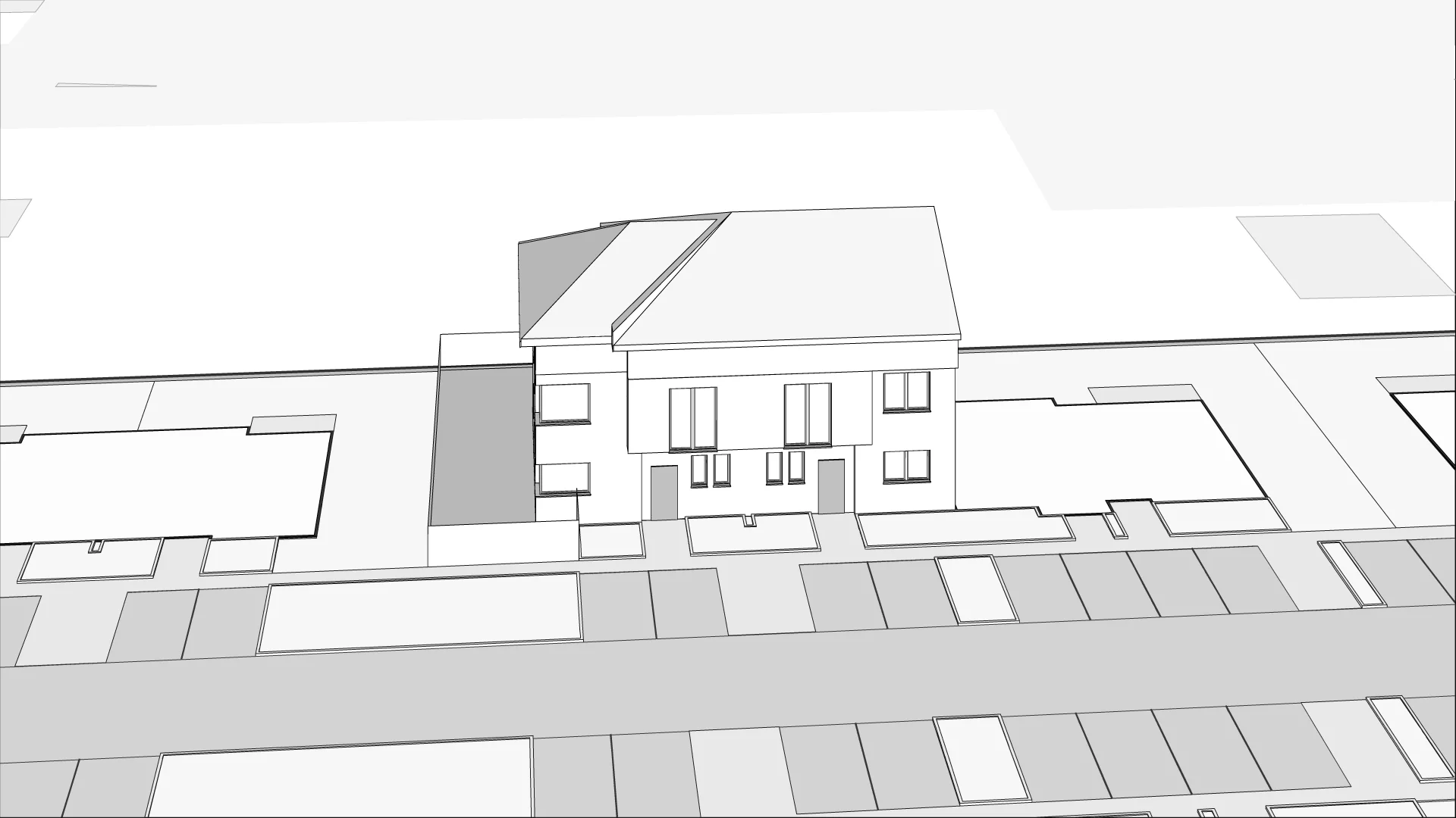 Wirtualna makieta 3D domu 123.02 m², 3C