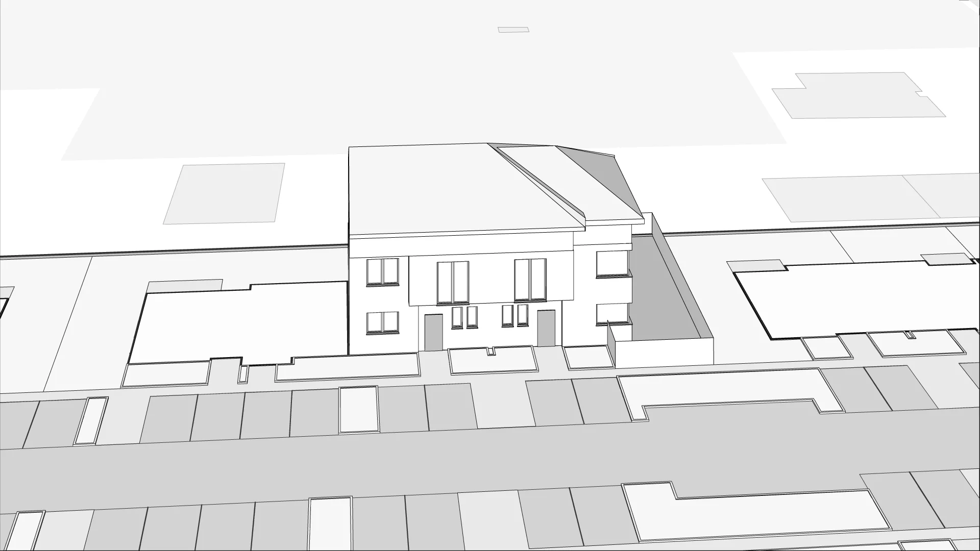 Wirtualna makieta 3D domu 123.02 m², 4C
