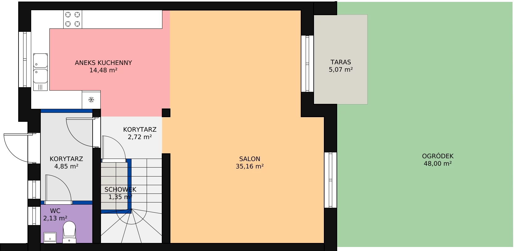 Dom 123,02 m², oferta nr 4C, Osiedle Białołęcka 327, Warszawa, Białołęka, Brzeziny, ul. Białołęcka 327