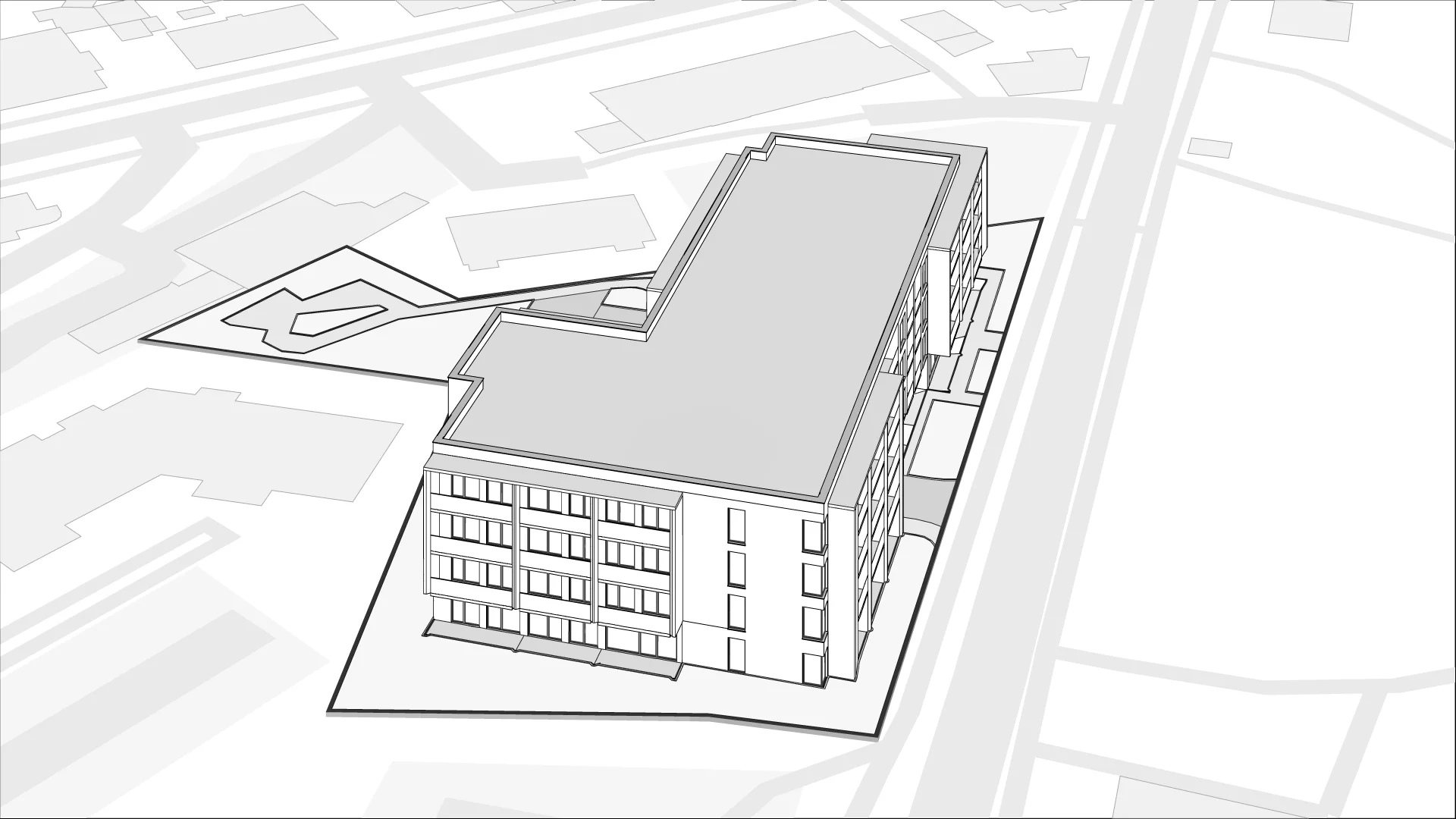 Wirtualna makieta 3D apartamentu 60.46 m², A.2.2