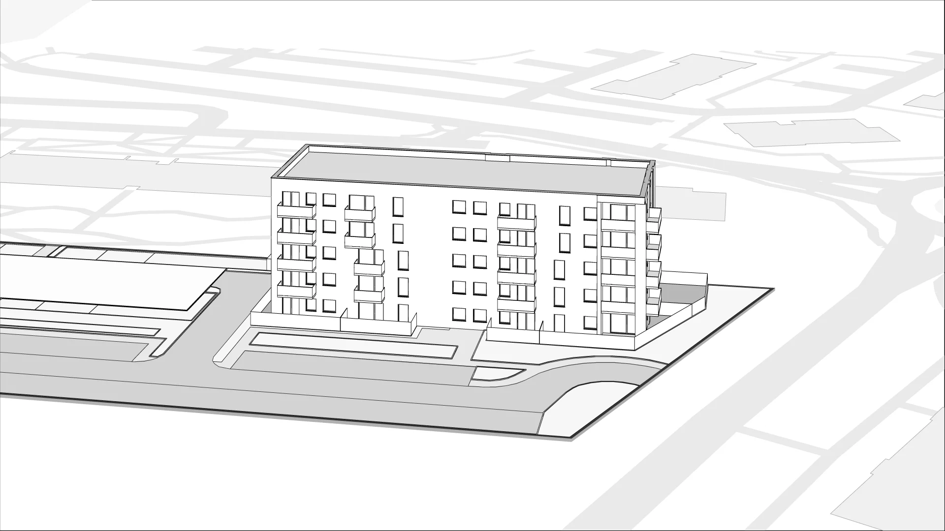 Wirtualna makieta 3D apartamentu 49.21 m², 5.A.37