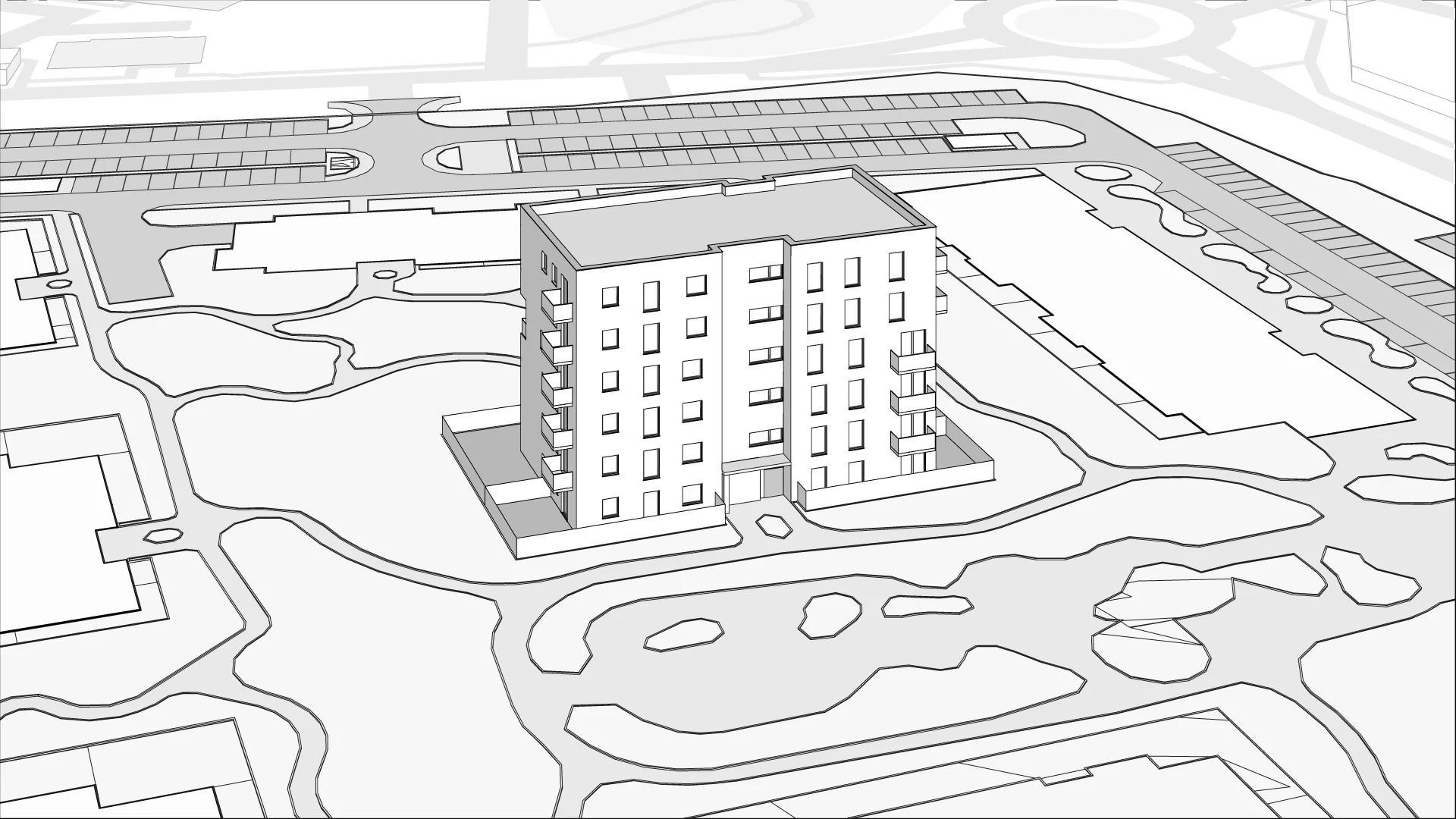 Wirtualna makieta 3D apartamentu 64.52 m², 5.A.01