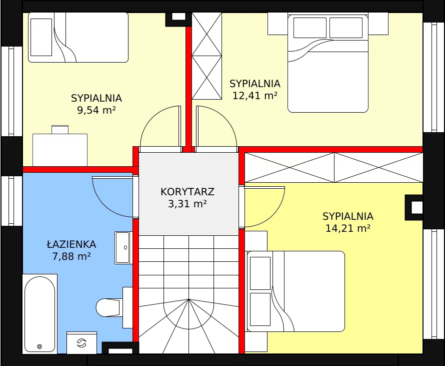 Mieszkanie 118,34 m², parter, oferta nr 4, Wiśniowe Wzgórza, Wiśniówka, Dąbrowa-Osiedle 47