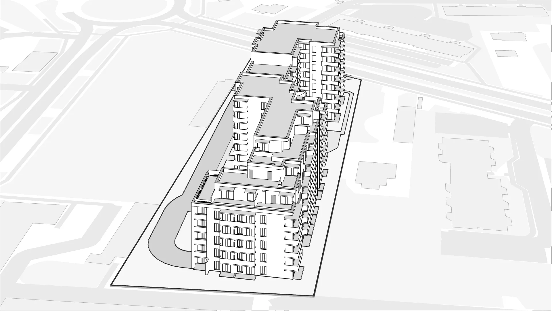 Wirtualna makieta 3D mieszkania 31.7 m², M12