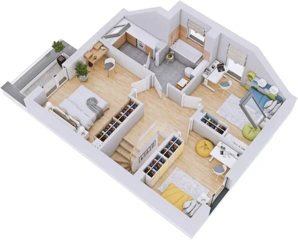 Dom 104,31 m², oferta nr , 1714, Stare Kupiski, Topolowa