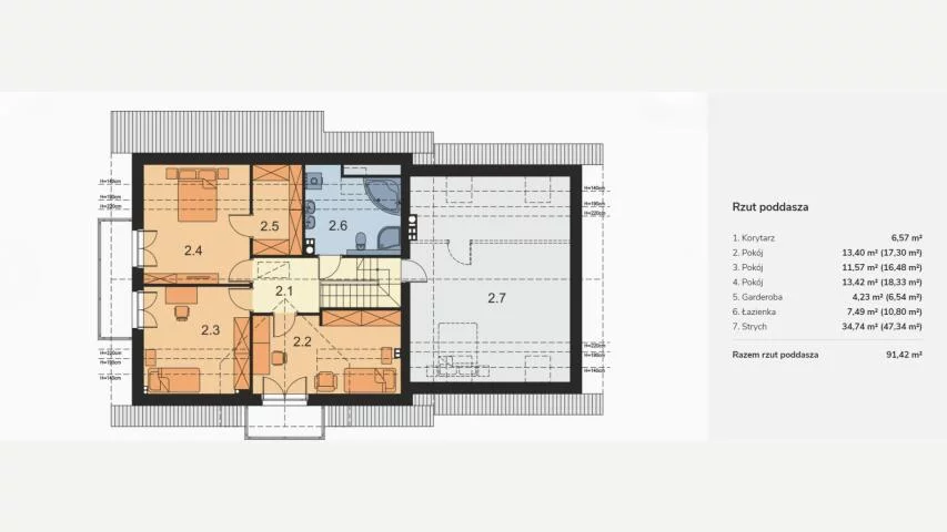 Dom 318,84 m², oferta nr , 2051, Elżbiecin