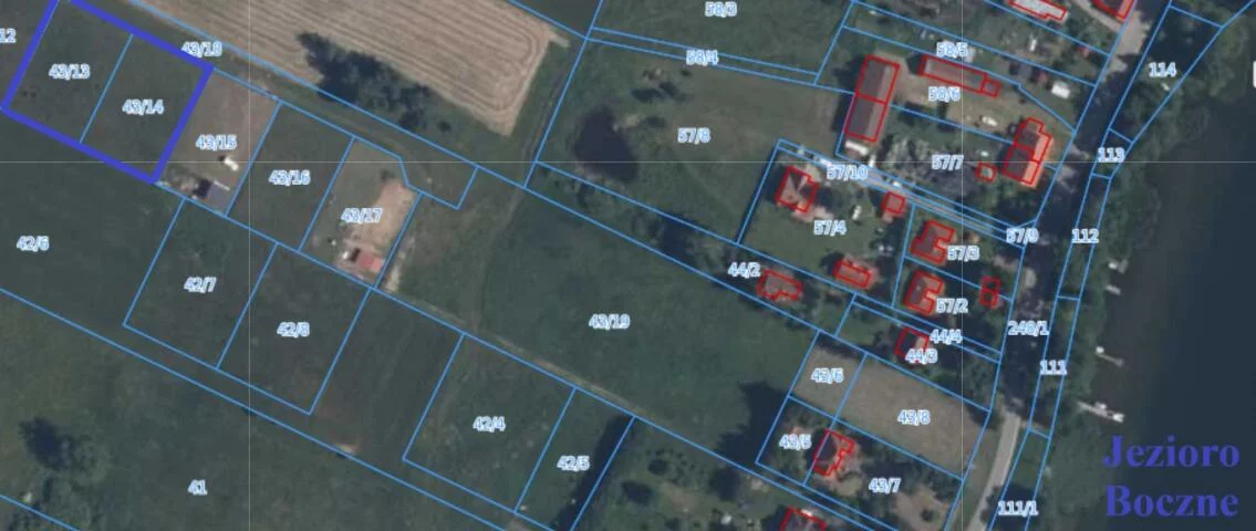 Działka 1 509,00 m², oferta nr , 2072, Bogaczewo