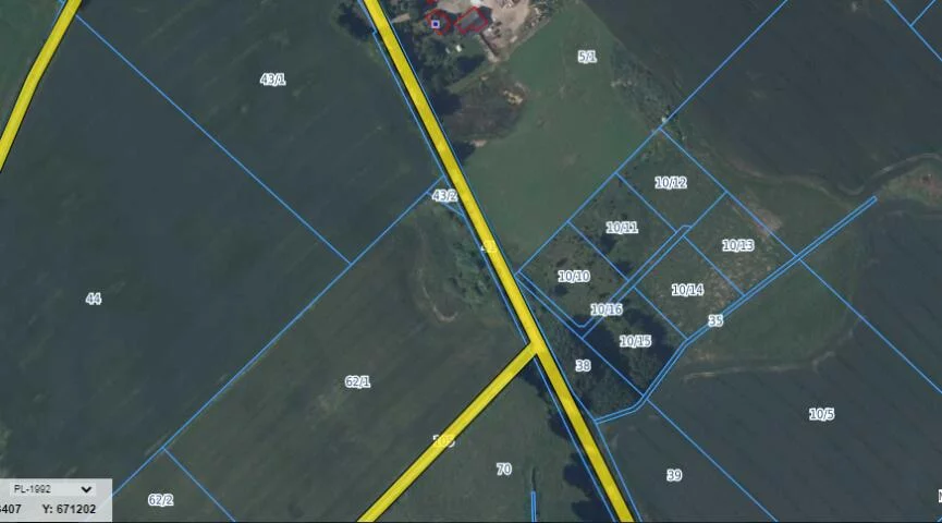 Działka 3 059,00 m², oferta nr , 2169, Jeziorko