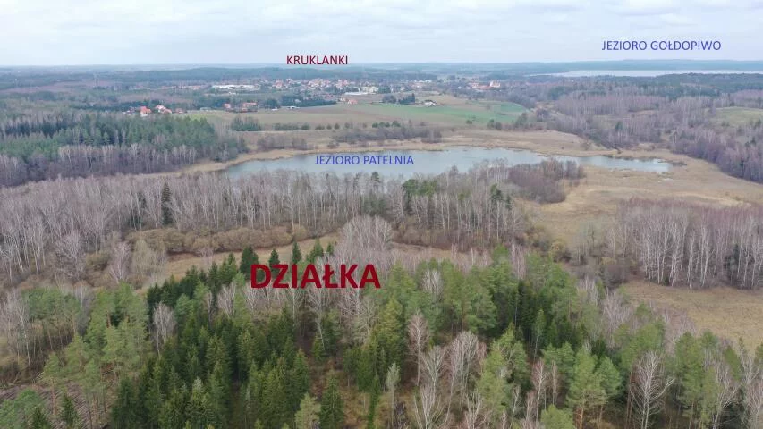 Działka 33 859,00 m², Kruklanki, Sprzedaż