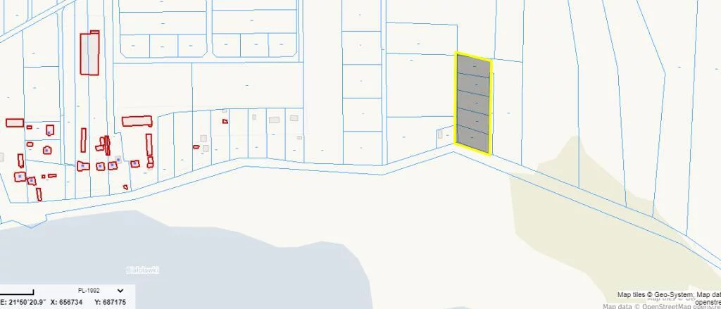 Działka 4 949,00 m², oferta nr , 2057, Kwik