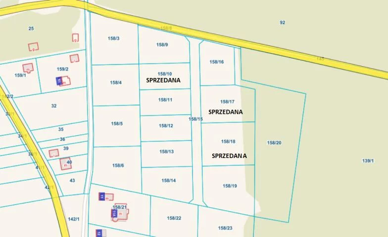 Działka 1 132,00 m², oferta nr , 2258, Motyka