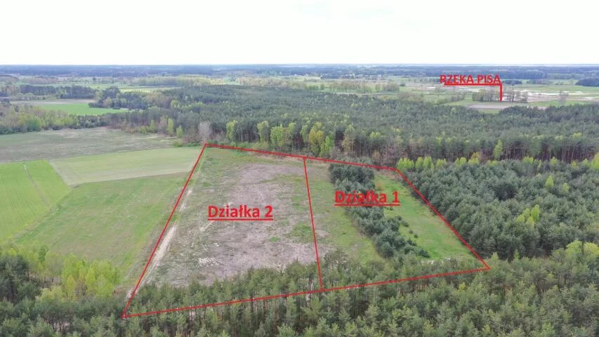 Działka 15 001,00 m², Pupki, Sprzedaż