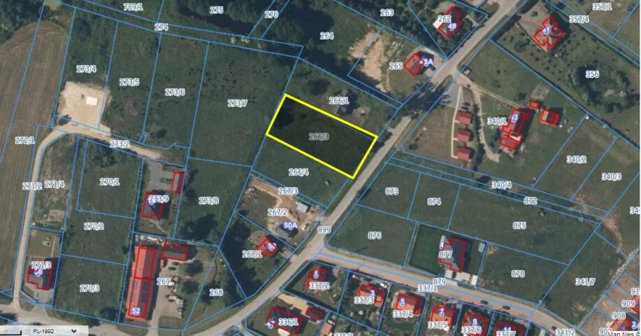 Działka 1 777,00 m², oferta nr , 2095, Wilkasy