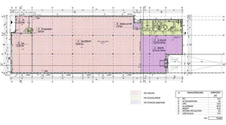 Magazyn 215,00 m², oferta nr , 1986, Łomża