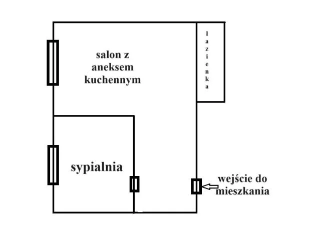 2 pokoje, mieszkanie 39,90 m², piętro 1, oferta nr , 2223, Orzysz, al. Wojska Polskiego