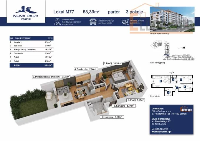 Apartamenty 2406 Łomża Akademicka