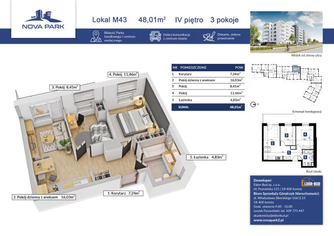 Apartamenty 2454 Łomża Akademicka