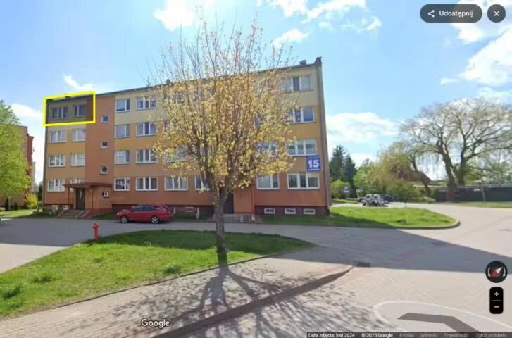 Mieszkanie trzypokojowe 60,08 m², Węgorzewo, Kopernika, Sprzedaż